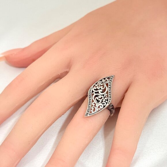 Bali Sterling Silver Ring by STS - Size 8 - NWT - Picture 5 of 7
